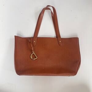 Ralph Lauren Brown Leather Bag